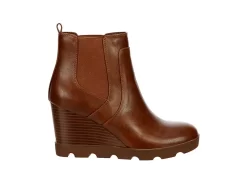 Xappeal Womens Elise Wedge Boot - Cognac -Chic Shoe Shop US 01 302774 01