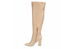 Michael By Michael Shannon Womens Camille Wide Calf Over The Knee Boot - Latte -Chic Shoe Shop US 01 302791 03