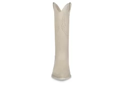 Madden Girl Womens Ryder Western Boot - Ivory -Chic Shoe Shop US 01 302826 02