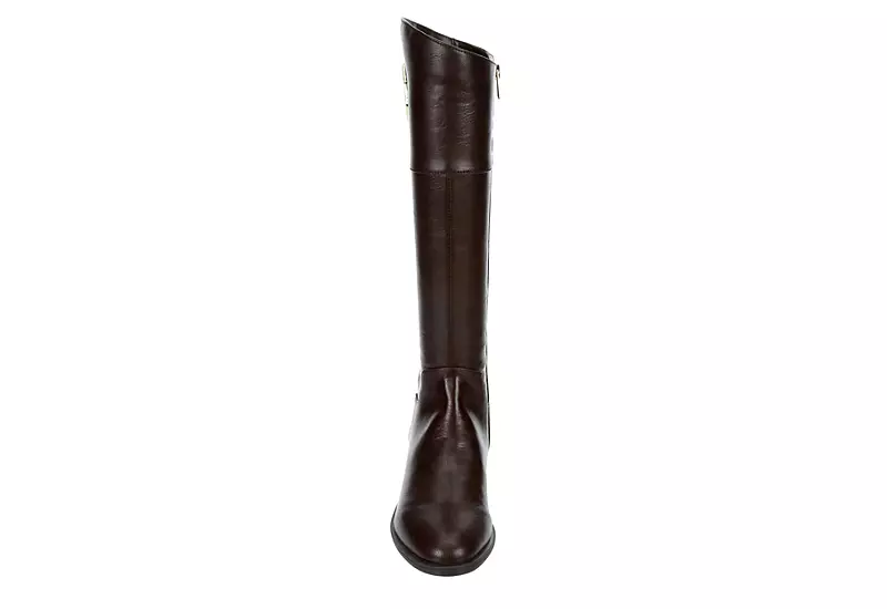 Michael By Michael Shannon Womens Brielle Wide Calf Tall Riding Boot - Dark Brown 5 Michael By Michael Shannon Womens Brielle Wide Calf Tall Riding Boot - Dark Brown - Image 3