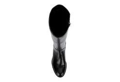 Michael By Michael Shannon Womens Brielle Wide Calf Tall Riding Boot - Black -Chic Shoe Shop US 01 302839 05