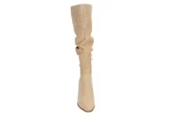 Michael By Michael Shannon Womens Millie Wide Calf Tall Boot - Tan -Chic Shoe Shop US 01 302843 02