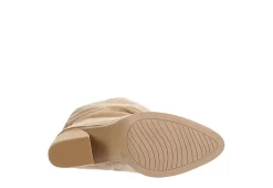 Michael By Michael Shannon Womens Millie Wide Calf Tall Boot - Tan -Chic Shoe Shop US 01 302843 06