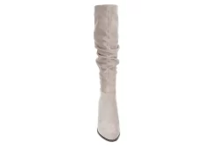 Michael By Michael Shannon Womens Millie Wide Calf Tall Boot - Grey -Chic Shoe Shop US 01 302844 02