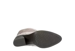 Michael By Michael Shannon Womens Millie Wide Calf Tall Boot - Grey -Chic Shoe Shop US 01 302844 06