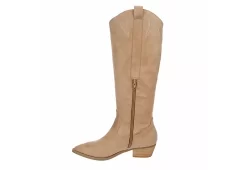 Dv By Dolce Vita Womens Kitschy Western Boot - Beige -Chic Shoe Shop US 01 302853 03