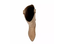 Dv By Dolce Vita Womens Kitschy Western Boot - Beige -Chic Shoe Shop US 01 302853 05
