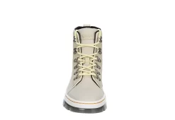 Dr. Martens Dr.martens Womens Combs Nylon Combat Boot - Beige 11 Dr. Martens Dr.martens Womens Combs Nylon Combat Boot - Beige -Chic Shoe Shop US 01 302896 02