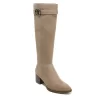 Lifestride Womens Daring Wide Calf Tall Boot - Med Natural -Chic Shoe Shop US 01 303093 00