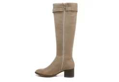 Lifestride Womens Daring Wide Calf Tall Boot - Med Natural -Chic Shoe Shop US 01 303093 03