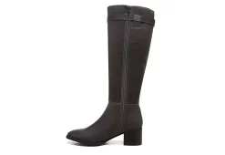 Lifestride Womens Daring Wide Calf Tall Boot - Dark Grey -Chic Shoe Shop US 01 303094 03
