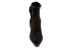 Coconuts Womens Jane Western Ankle Boot - Black -Chic Shoe Shop US 01 303520 02