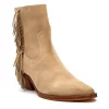 Coconuts Womens Jane Western Ankle Boot - Natural -Chic Shoe Shop US 01 303521 00