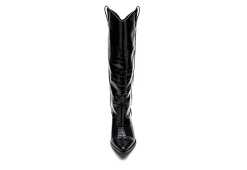 Coconuts Womens Jax Tall Western Boot - Black 11 Coconuts Womens Jax Tall Western Boot - Black -Chic Shoe Shop US 01 303523 02