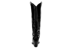 Coconuts Womens Jax Tall Western Boot - Black 13 Coconuts Womens Jax Tall Western Boot - Black -Chic Shoe Shop US 01 303523 04