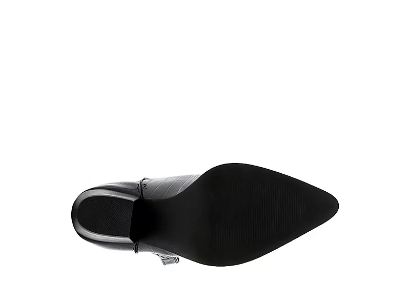 Coconuts Womens Jax Tall Western Boot - Black 9 Coconuts Womens Jax Tall Western Boot - Black - Image 7