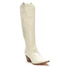 Coconuts Womens Jax Tall Western Boot - Ivory