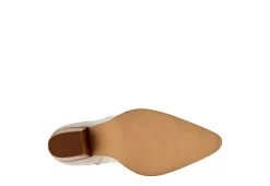 Coconuts Womens Kyra Ankle Western Boot - Bone -Chic Shoe Shop US 01 303526 06