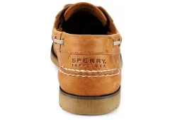 Sperry Mens Leeward Boat Shoe - Tan -Chic Shoe Shop US 01 315123 02