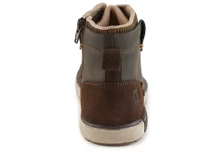 Day Five Mens Viper Mid Sneaker - Dark Brown -Chic Shoe Shop US 01 317163 02