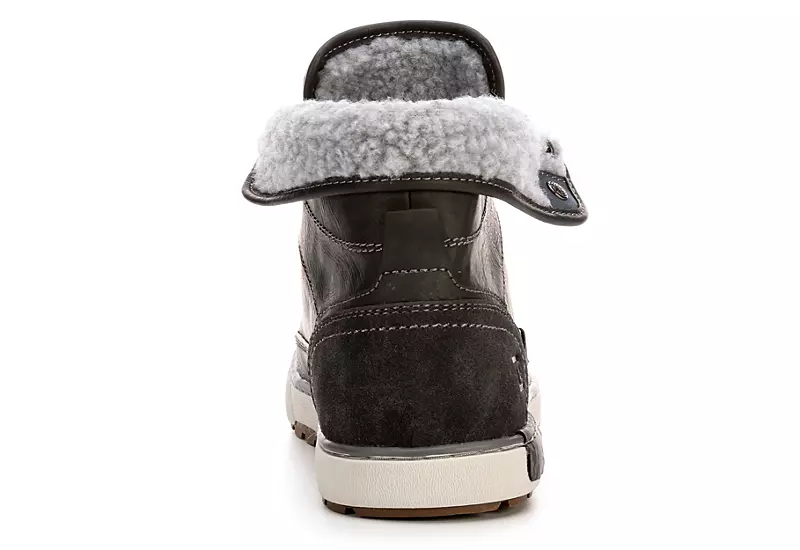 Day Five Mens Mervin Mid Sneaker - Grey 7 Day Five Mens Mervin Mid Sneaker - Grey - Image 5