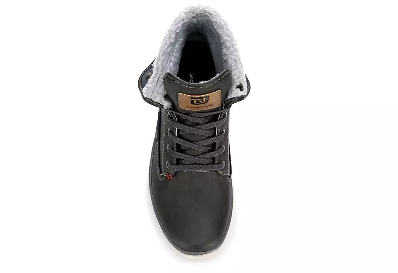 Day Five Mens Mervin Mid Sneaker - Grey 8 Day Five Mens Mervin Mid Sneaker - Grey - Image 6
