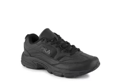 Fila Mens M Memory Workshift Slip Resistant Work Shoe - Black