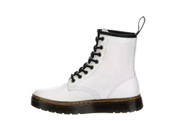 Dr. Martens Dr.martens Womens Zavala Combat Boot - White -Chic Shoe Shop US 01 330184 03