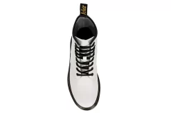 Dr. Martens Dr.martens Womens Zavala Combat Boot - White -Chic Shoe Shop US 01 330184 05