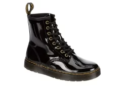 Dr. Martens Dr.martens Womens Zavala Combat Boot - Black