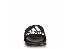 Adidas Mens Adilette Logo Slide Sandal - Black -Chic Shoe Shop US 01 331145 02