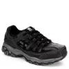 Skechers Mens 77055 Steel Toe Work Shoe - Black