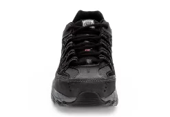 Skechers Mens 77055 Steel Toe Work Shoe - Black 11 Skechers Mens 77055 Steel Toe Work Shoe - Black -Chic Shoe Shop US 01 355057 02