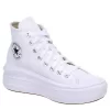 Converse Womens Chuck Taylor All Star Move High Top Sneaker - White 1 Converse Womens Chuck Taylor All Star Move High Top Sneaker - White -Chic Shoe Shop US 01 400794 00