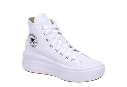 Converse Womens Chuck Taylor All Star Move High Top Sneaker - White