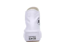 Converse Womens Chuck Taylor All Star Move High Top Sneaker - White -Chic Shoe Shop US 01 400794 04