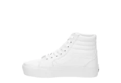 Vans Womens Filmore High Top Platform Sneaker - White -Chic Shoe Shop US 01 400983 03