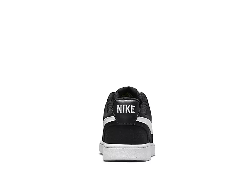 Nike Womens Court Vision Low Next Nature Sneaker - Black 6 Nike Womens Court Vision Low Next Nature Sneaker - Black - Image 4