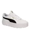 Puma Womens Karmen Rebelle Platform Sneaker - White -Chic Shoe Shop US 01 401234 00
