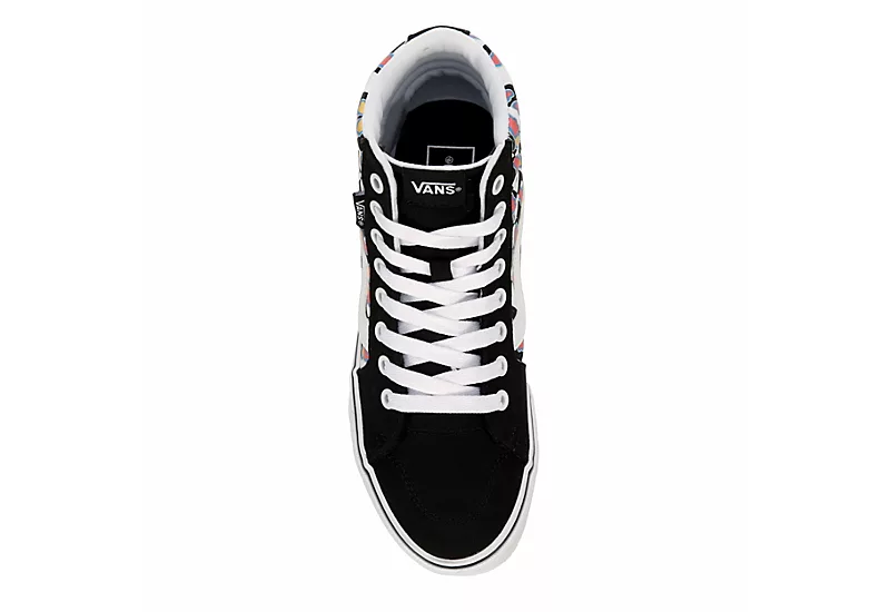 Vans Womens Filmore High Top Sneaker - Black 8 Vans Womens Filmore High Top Sneaker - Black - Image 6