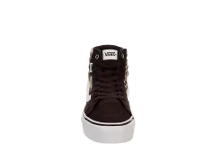 Vans Womens Filmore High Top Platform Sneaker - Brown 11 Vans Womens Filmore High Top Platform Sneaker - Brown -Chic Shoe Shop US 01 401274 02