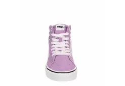 Vans Womens Filmore High Top Sneaker - Purple -Chic Shoe Shop US 01 401284 02