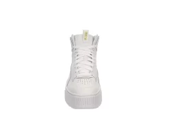Puma Womens Karmen Rebelle Mid Sneaker - White -Chic Shoe Shop US 01 401295 02
