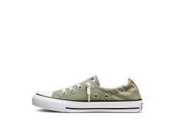 Converse Womens Chuck Taylor All Star Shoreline Sneaker - Olive -Chic Shoe Shop US 01 401334 02
