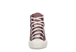 Converse Womens Chuck Taylor All Star Berkshire Boot - Burgundy -Chic Shoe Shop US 01 401344 02
