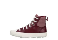 Converse Womens Chuck Taylor All Star Berkshire Boot - Burgundy -Chic Shoe Shop US 01 401344 03