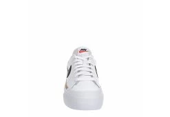 Nike Womens Court Legacy Lift Sneaker - White -Chic Shoe Shop US 01 401377 02