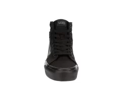 Vans Womens Filmore High Top Platform Sneaker - Black -Chic Shoe Shop US 01 401394 02