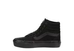 Vans Womens Filmore High Top Platform Sneaker - Black -Chic Shoe Shop US 01 401394 03