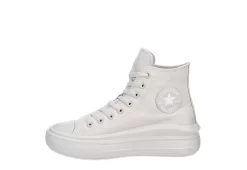 Converse Womens Chuck Taylor All Star Move High Top Sneaker - Pale Grey -Chic Shoe Shop US 01 401484 03